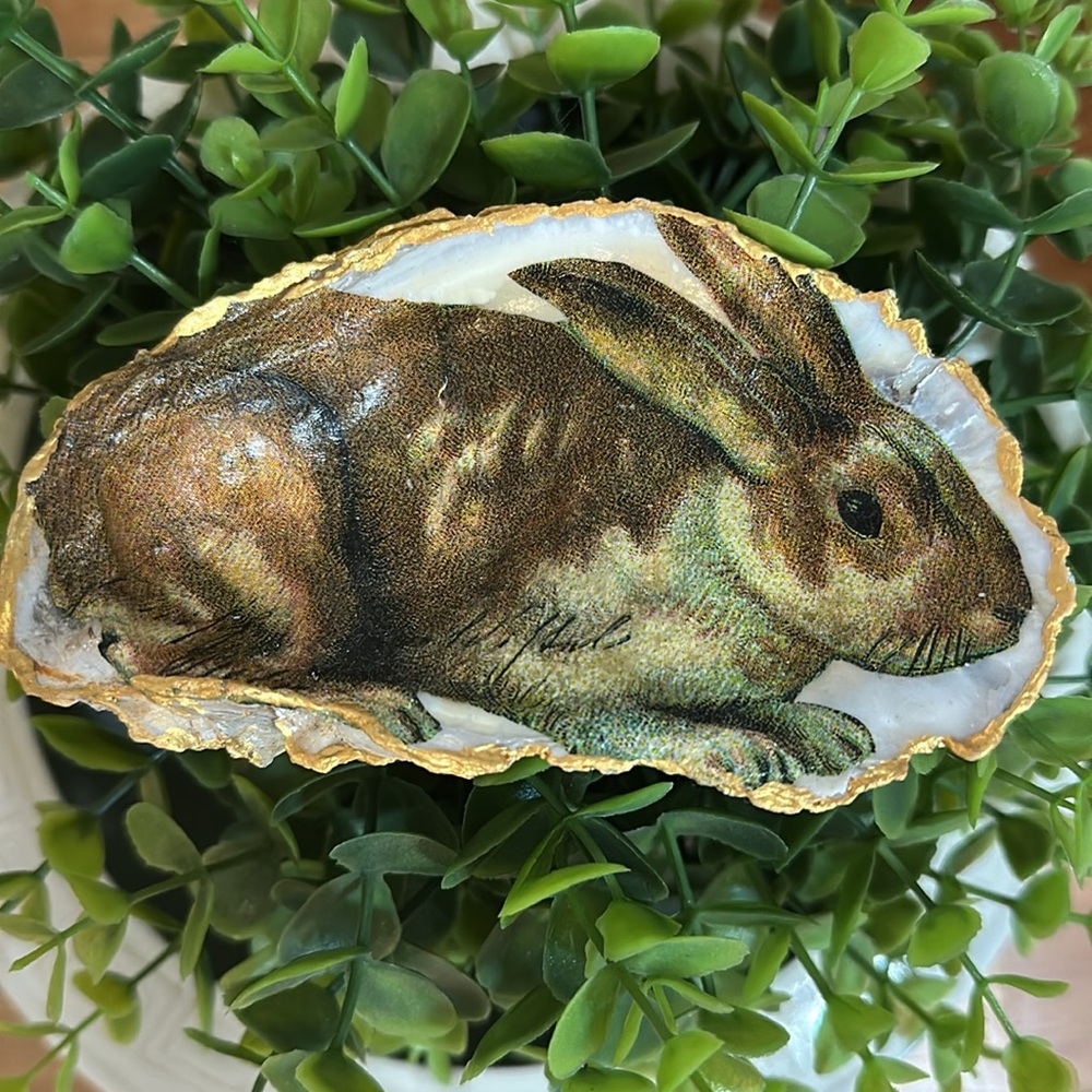 Lowcountry Oyster Shell Trinket Tray/Ring Dish or Ornament ✨FREE W $50 PURCHASE✨